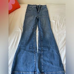 american eagle flare jeans